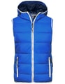 Dames Bodywarmer Daiber JN1075 Nautic Blue-wit